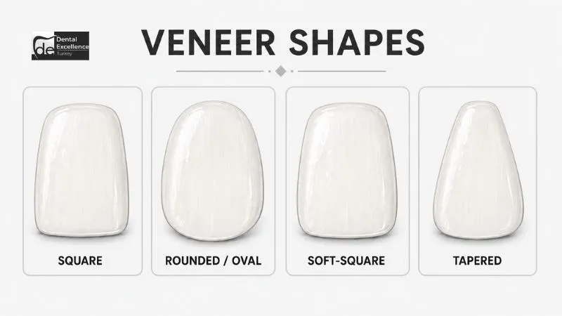 Veneer shape in Antalya